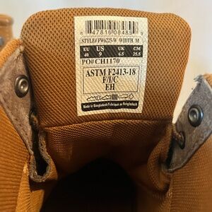 Carhartt Women’s Waterproof 6” Moc Steel-toe Wedge Work Boot - size 9